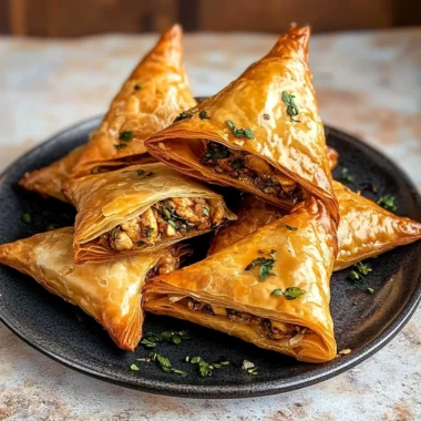 Moroccan Spiced Chicken Briouats