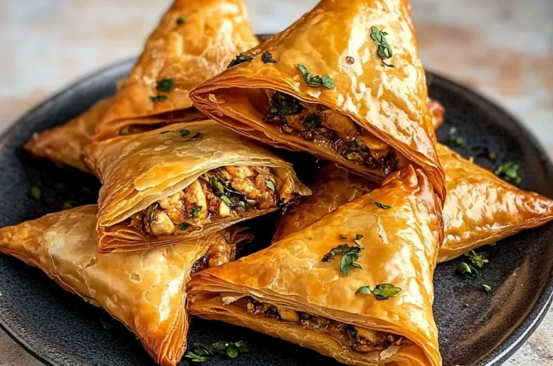 Moroccan Spiced Chicken Briouats