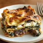 Mushroom And Spinach Lasagna Recipe