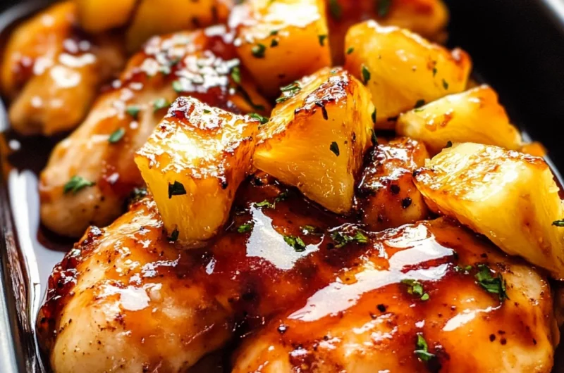 Pineapple Barbecue Chicken