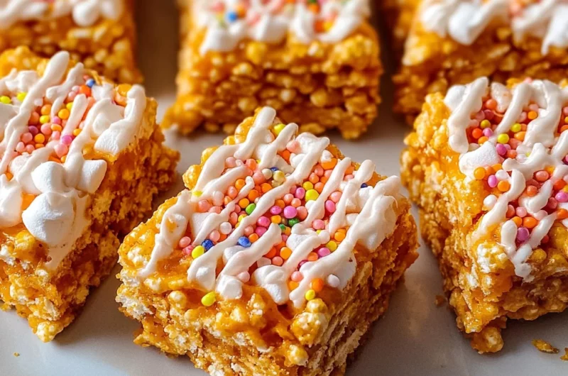 Pumpkin Crispy Treats