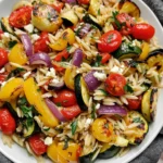 Roasted Vegetable Orzo: A Delicious and Nutritious Recipe for Your Next Meal
