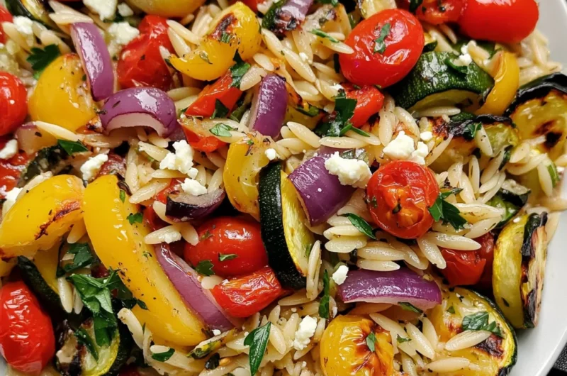 Roasted Vegetable Orzo: A Delicious and Nutritious Recipe for Your Next Meal