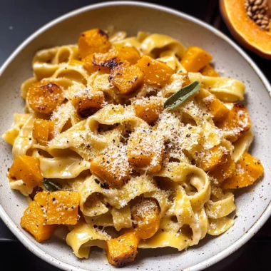 Savory Butternut Squash & Sage Pasta