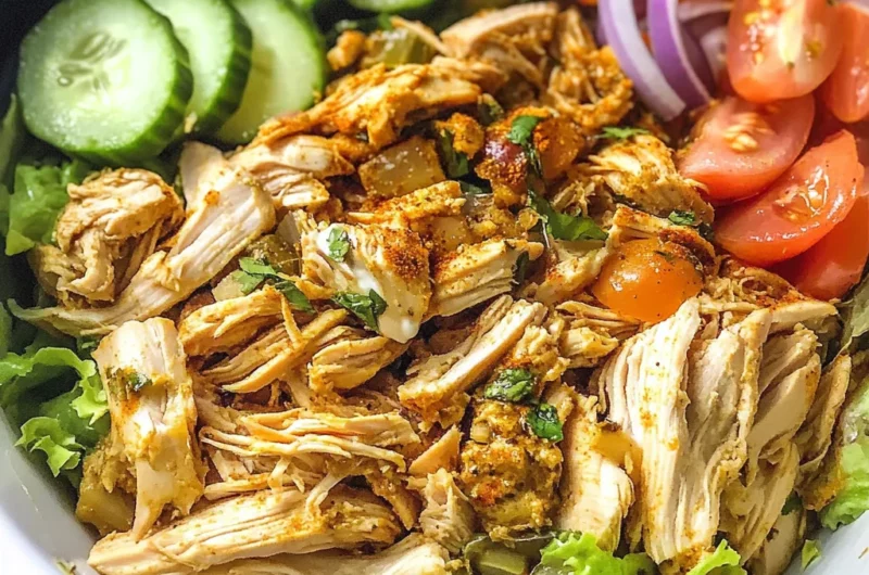 Slow Cooker Chicken Shawarma Recipe