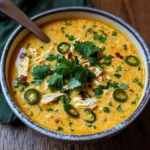 Spicy Jalapeño Popper Chicken Soup