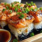 Spicy Salmon Sushi Bake Recipe