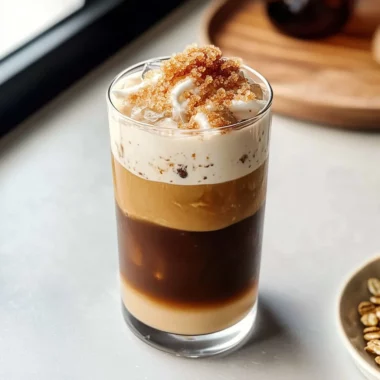 Starbucks Copycat Iced Brown Sugar Oatmilk Shaken Espresso