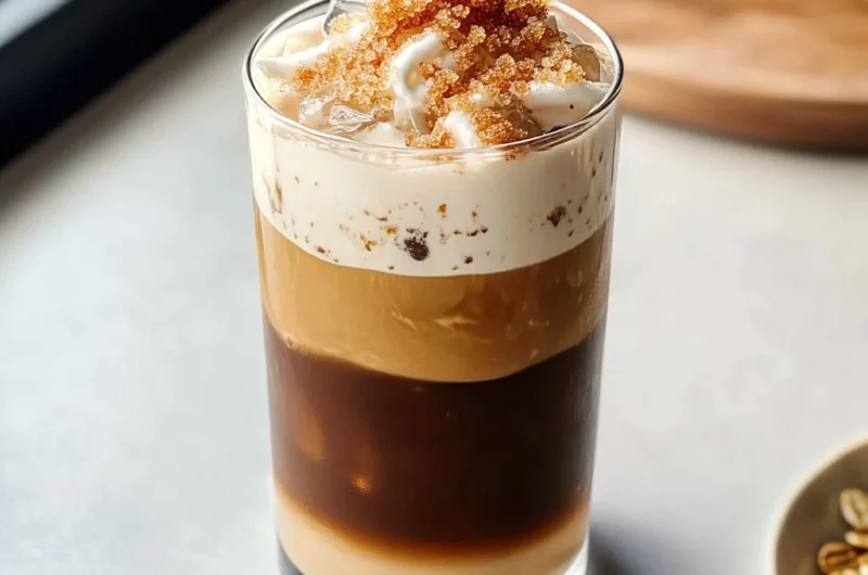 Starbucks Copycat Iced Brown Sugar Oatmilk Shaken Espresso