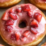 Strawberry Donuts
