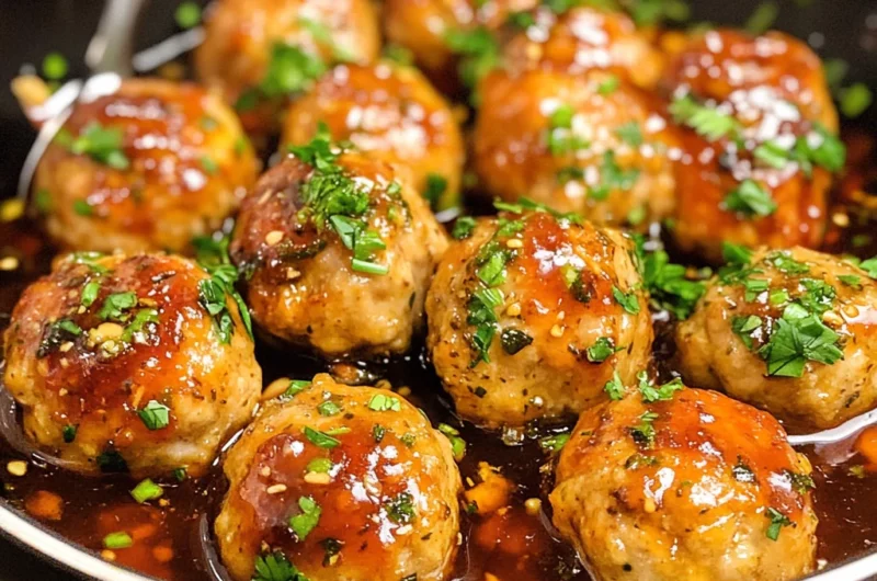 Sweet Chili Sauce Turkey Meatballs Recipe