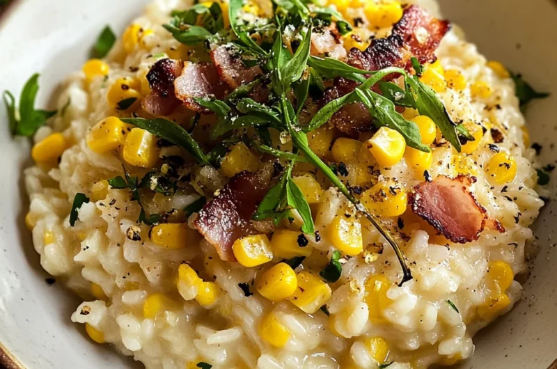 Sweet Corn Risotto