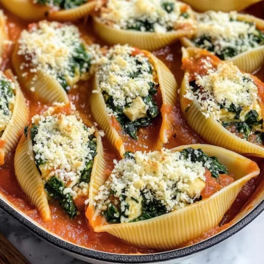 Vegan Stuffed Shells