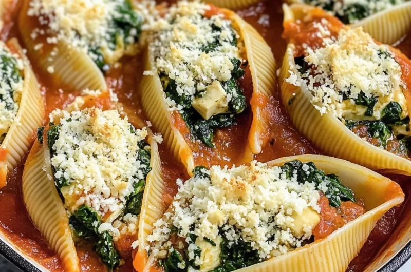 Vegan Stuffed Shells