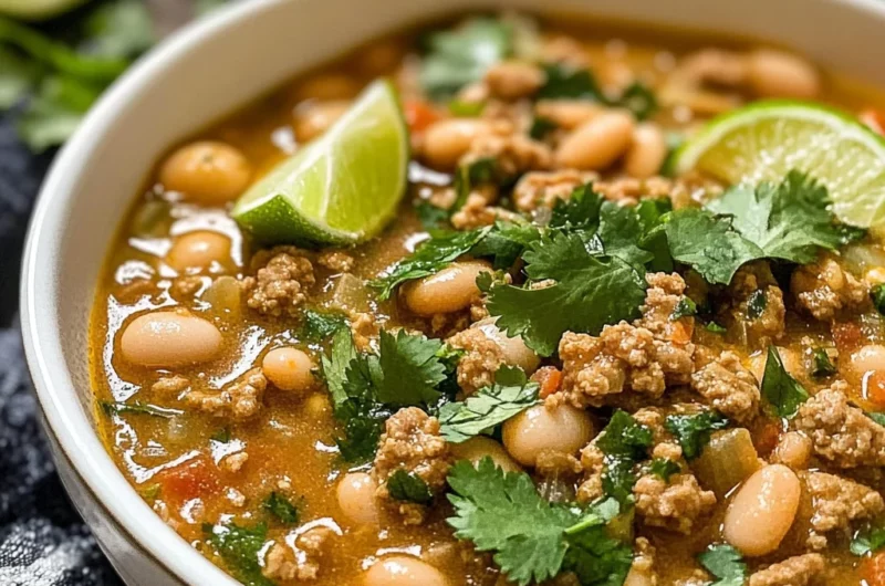 White Bean Turkey Chili