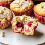 White Chocolate Raspberry Muffins