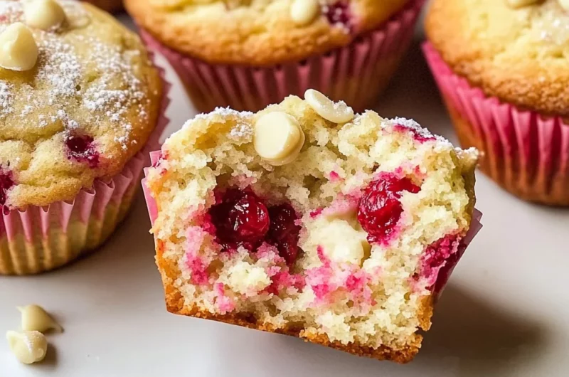 White Chocolate Raspberry Muffins