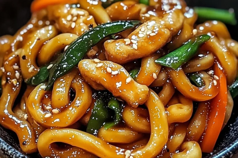 Yaki Udon Noodle Recipe