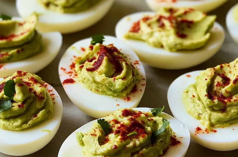 Avocado Deviled Eggs