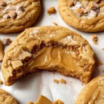 Biscoff Cookie Butter Cookies with Lava Center