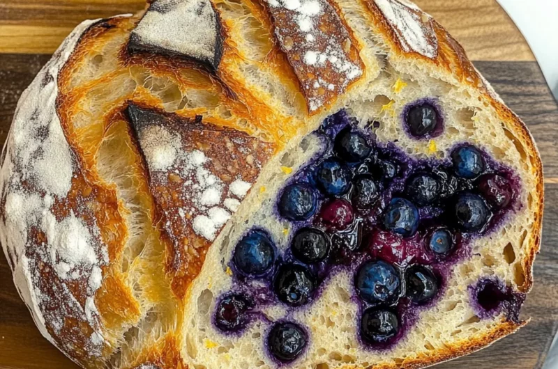 Blueberry Lemon Sourdough Recipe