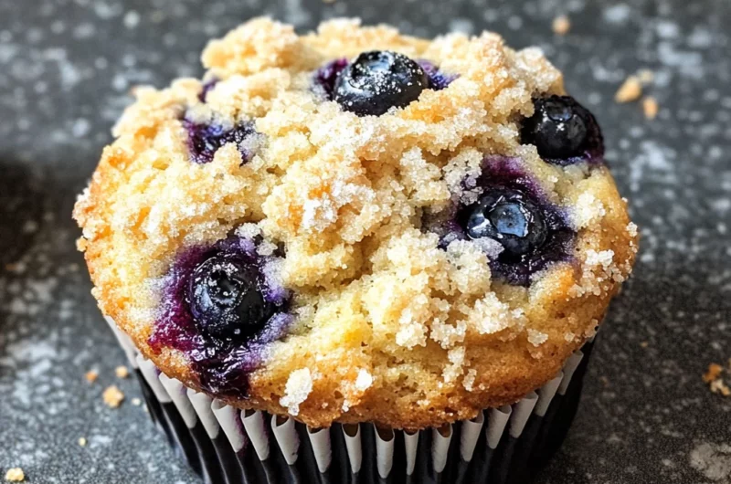 Blueberry Muffin Recipe (The Best)