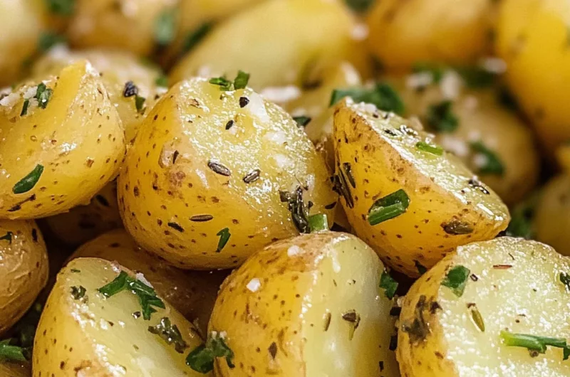 Buttery Herb Boiled Potatoes