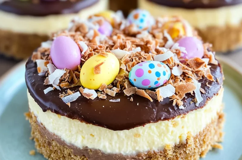Cadbury Mini Eggs Cheesecake