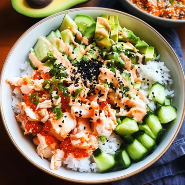 California Sushi Bowls