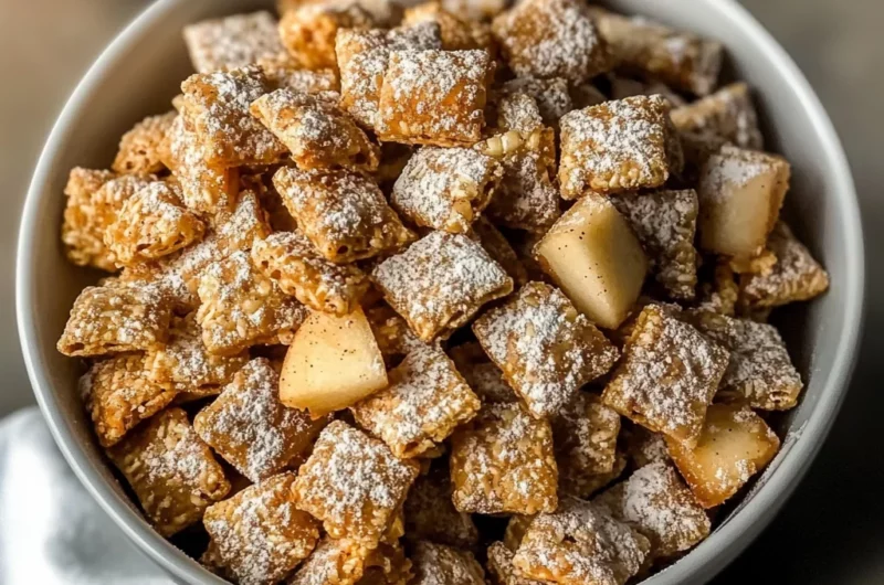 Caramel Apple Puppy Chow – Sweet, Crunchy & Irresistible