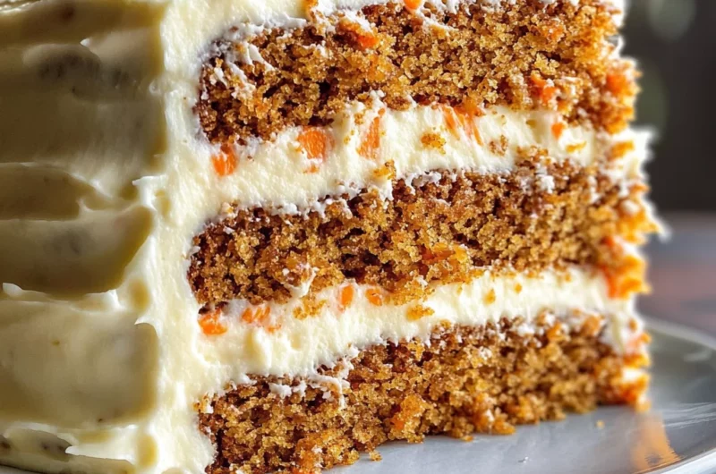 Carrot Cake Recipe with Pineapple