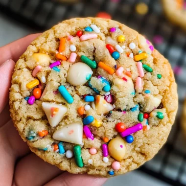 Chewy Birthday Cake Cookies