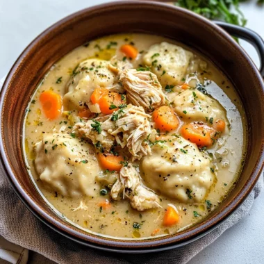 Chicken and Dumplings