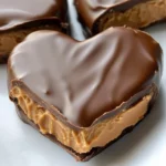 Chocolate Peanut Butter Valentine’s Heart