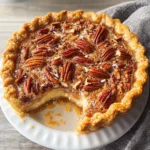 Cream of Coconut Pecan Pie