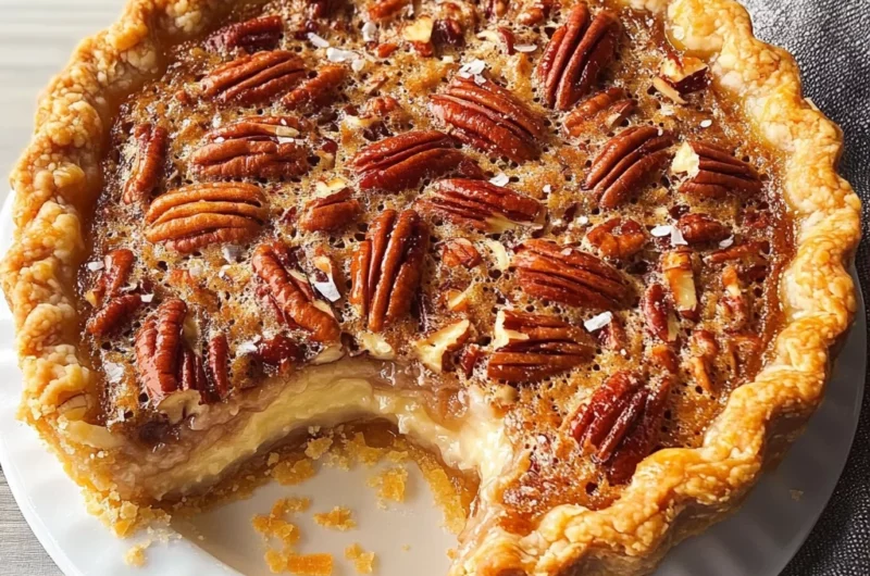 Cream of Coconut Pecan Pie