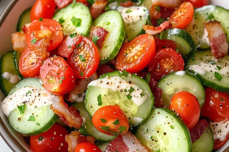 Cucumber Tomato Salad