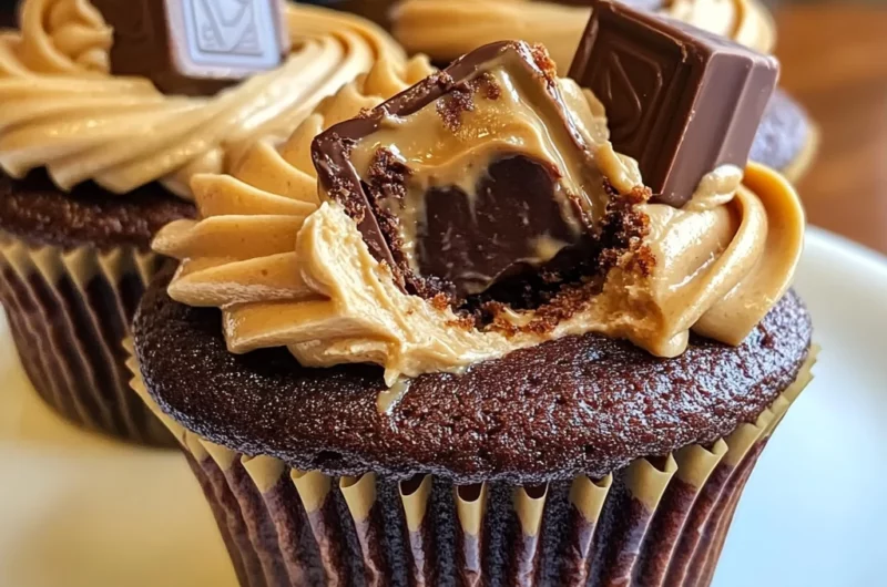 Delectable Reese’s Peanut Butter Cupcakes