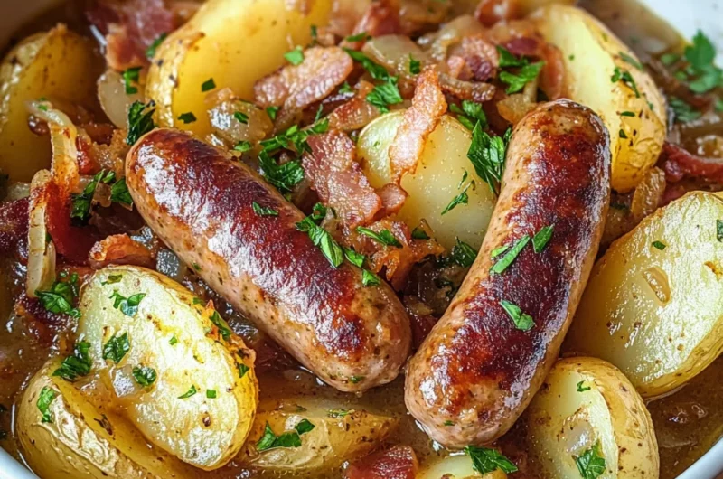 Dublin Coddle (Irish Sausage and Potato Stew)