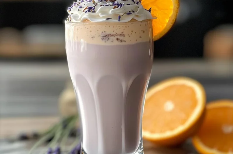 Earl Grey Lavender Milkshake