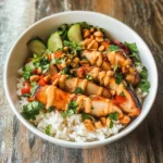 Easy Sweet Chili Chicken Bowl Recipe