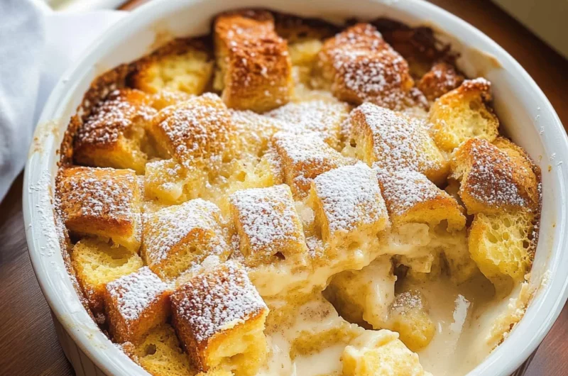 Eggnog Bread Pudding