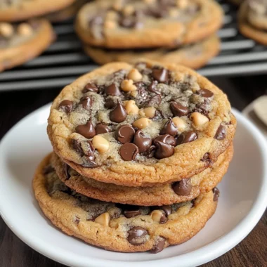 Espresso Toffee Chocolate Chip Cookies