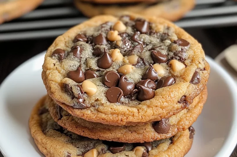 Espresso Toffee Chocolate Chip Cookies