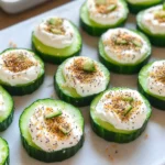 Everything Bagel Cucumber Bites