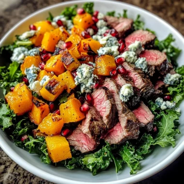 Fall Harvest Steak Salad