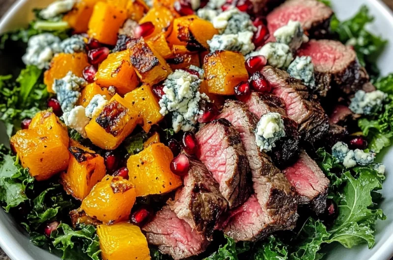 Fall Harvest Steak Salad