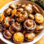 Garlic Butter Miso Mushrooms