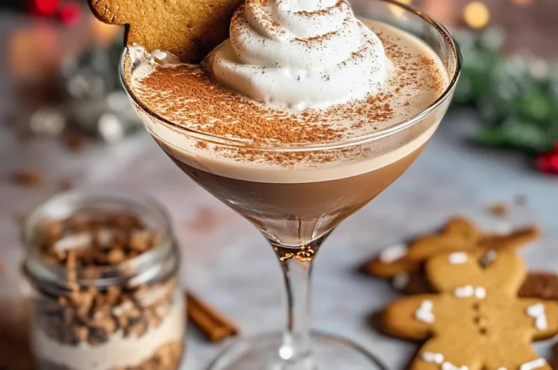 Gingerbread Martini