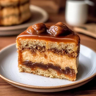 Gooey Coffee Caramel Cake